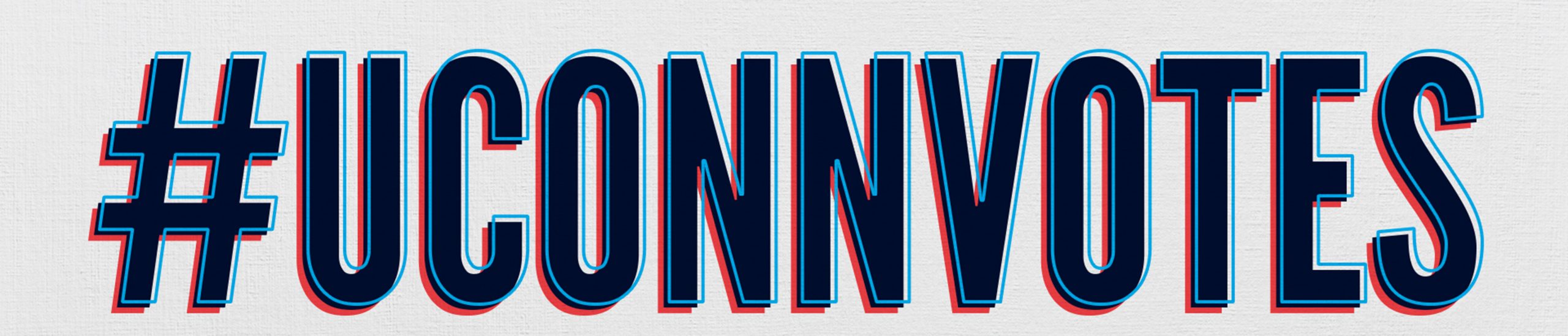 uconn votes graphic hashtag web header